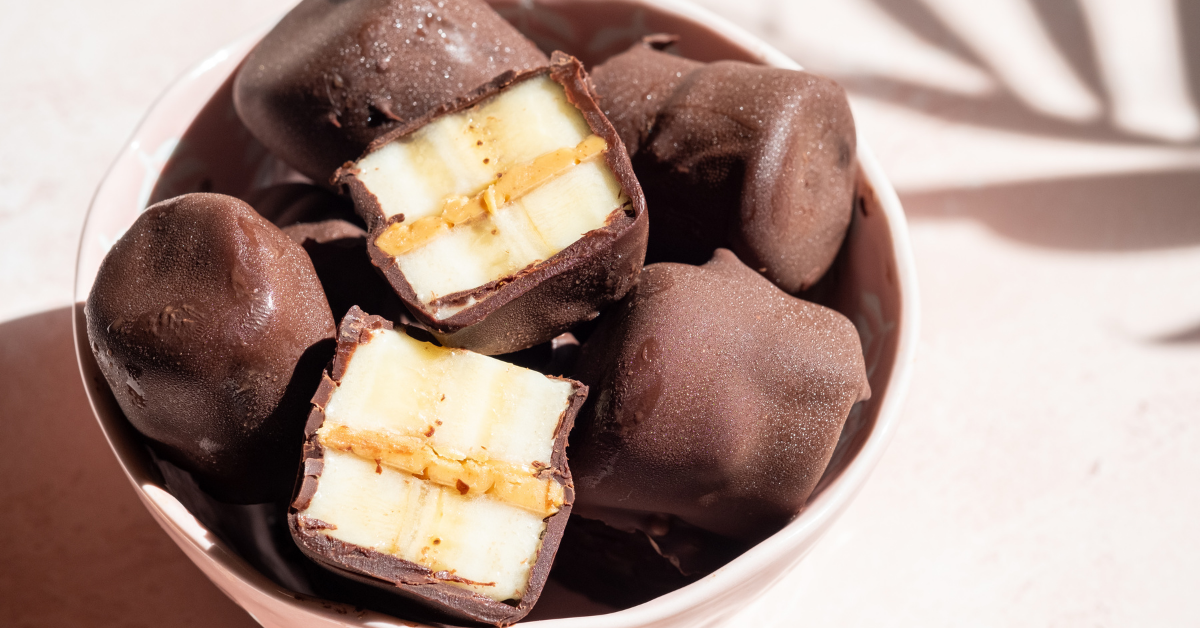peanut butter banana bites